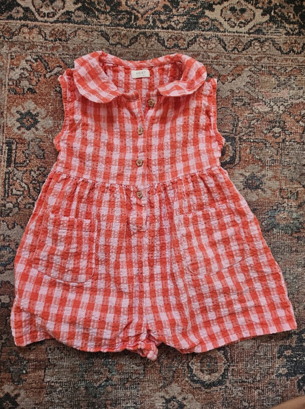 Next Gingham Romper
